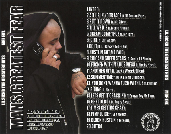 Lil Sicko - The Greatest Hits... Ruff Rugged & Raw Chicano Rap